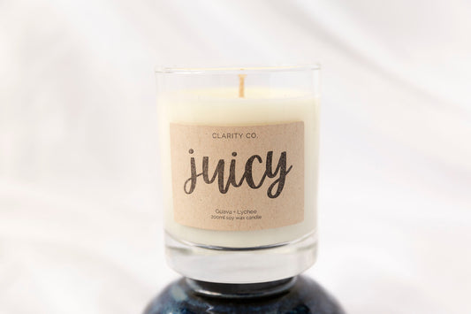 Juicy - Scented Soy Candle - Premium Crystals + Gifts from Clarity Co. - NZ's Favourite Online Crystal Shop