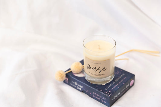 Muse - Scented Soy Candle - Premium Crystals + Gifts from Clarity Co. - NZ's Favourite Online Crystal Shop