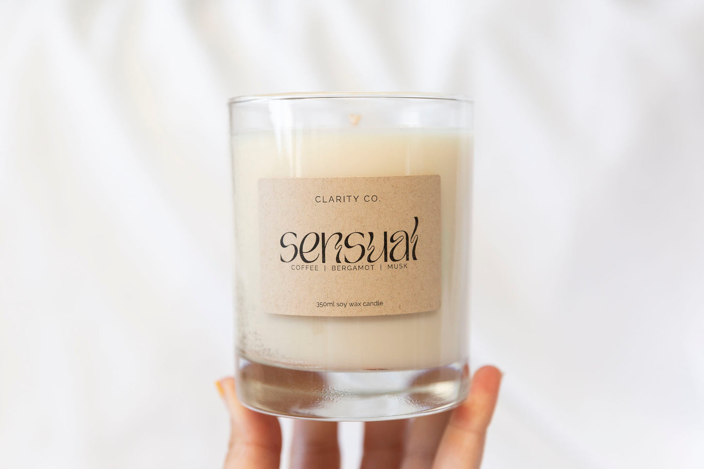 Sensual - Scented Soy Candle - Premium Crystals + Gifts from Clarity Co. - NZ's Favourite Online Crystal Shop