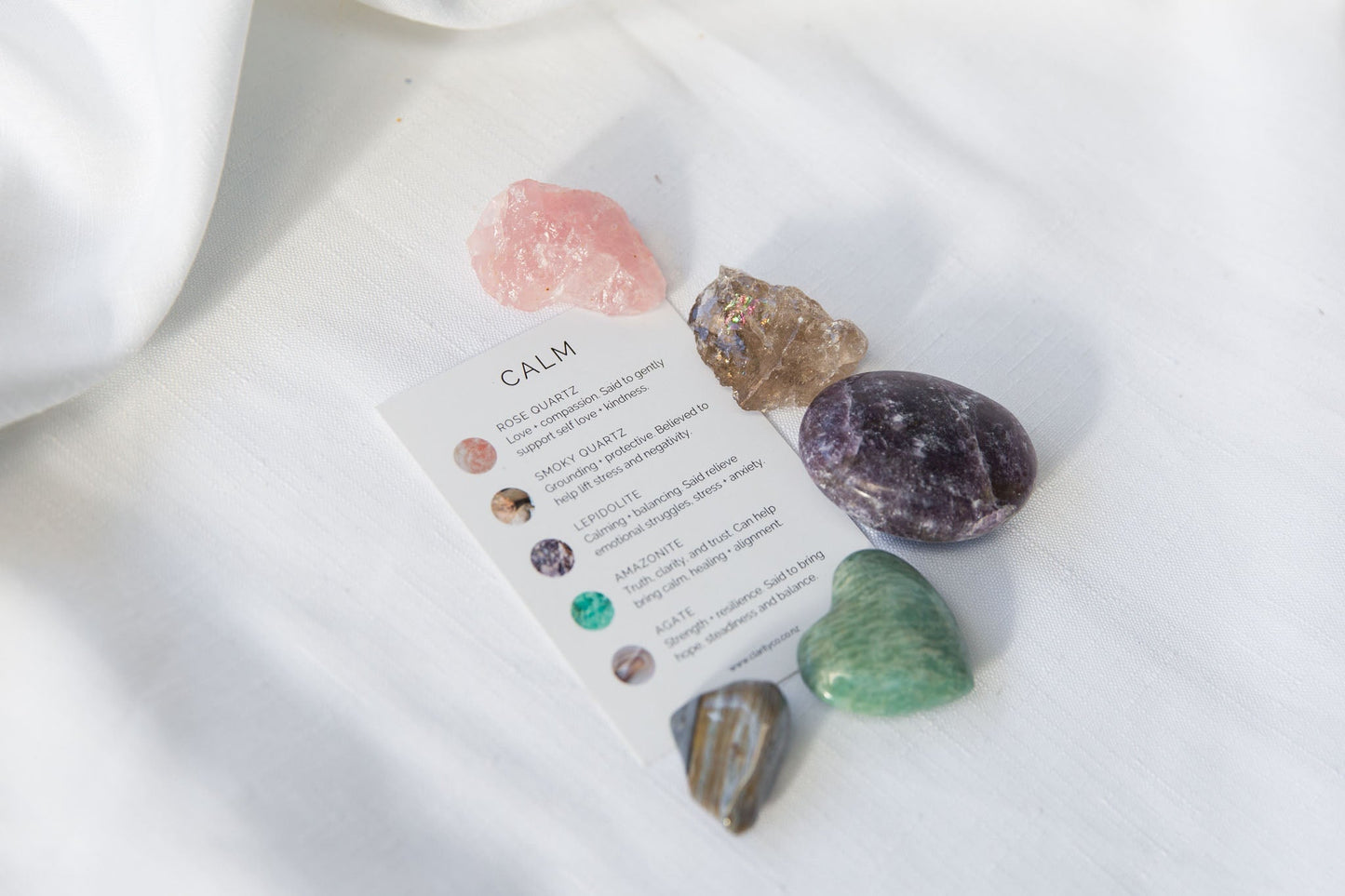 Calm Crystal Kit - Premium Crystals + Gifts from Clarity Co. - NZ's Favourite Online Crystal Shop