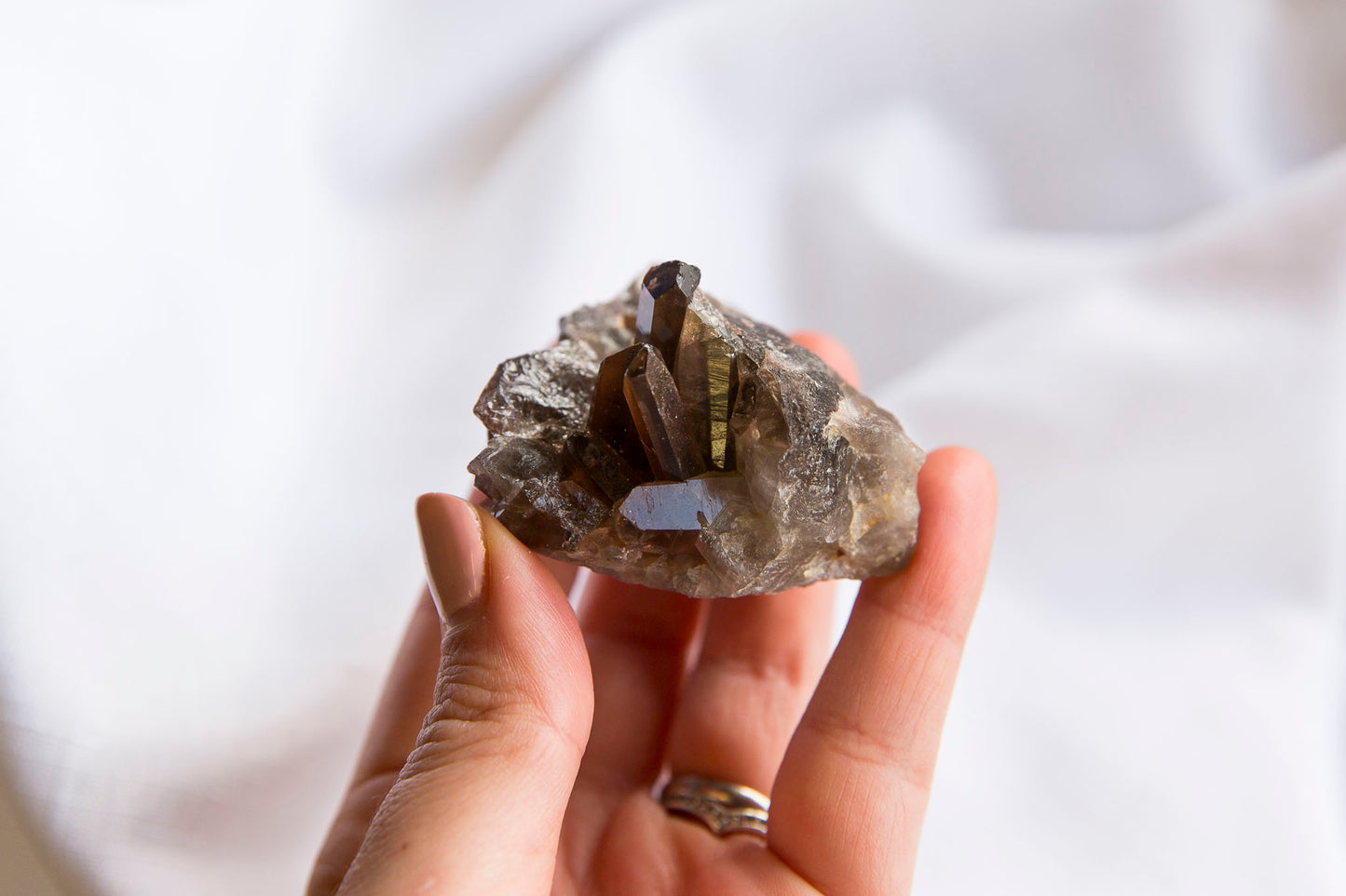Smoky Quartz Cluster #2