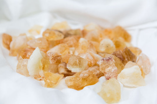 Heat Treated Citrine Rough
