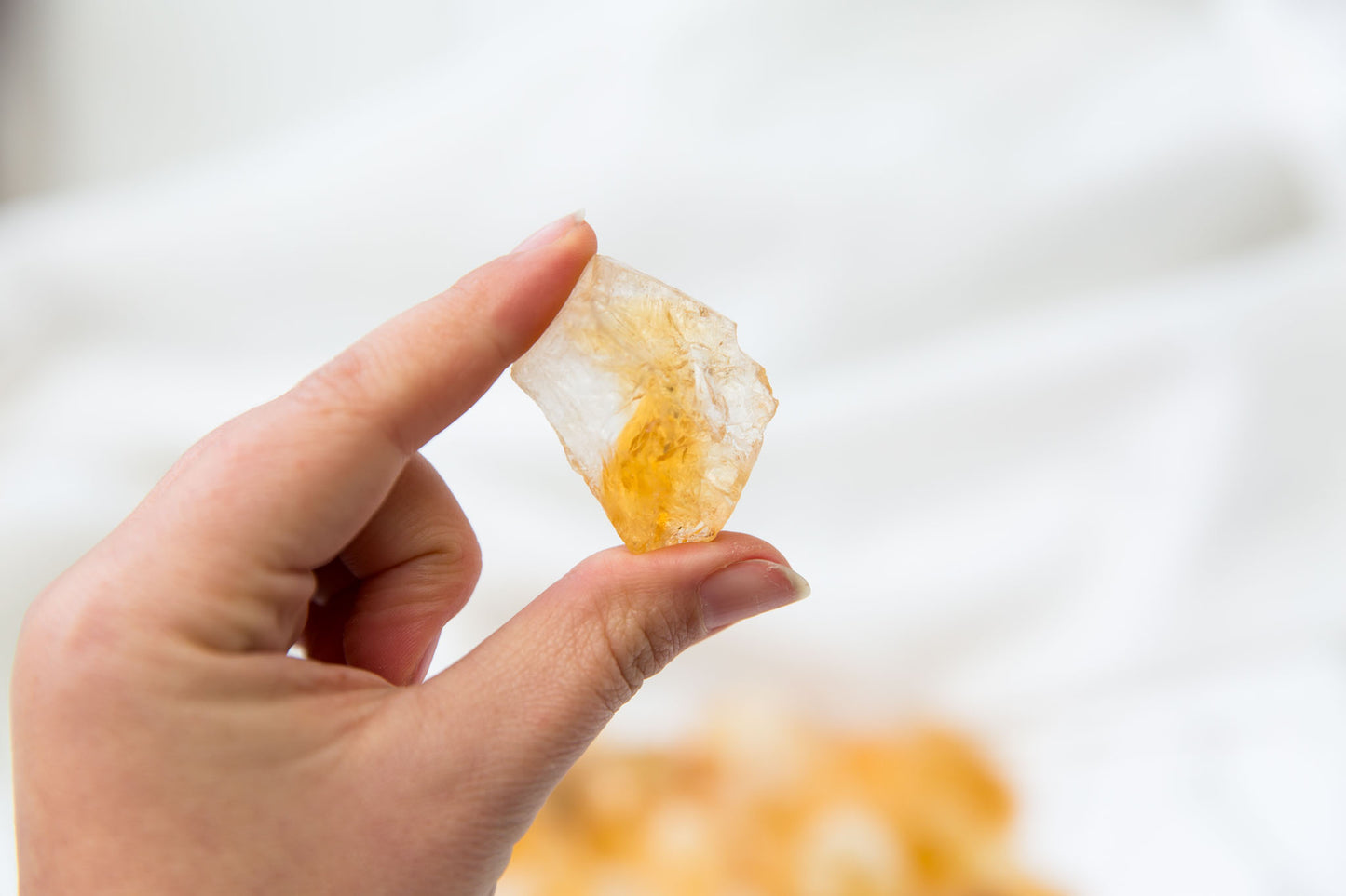 Heat Treated Citrine Rough