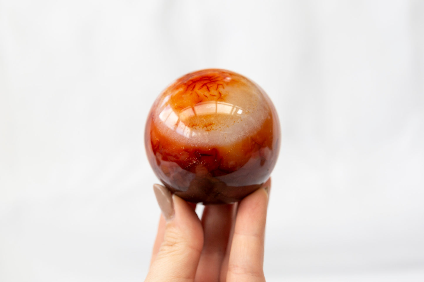 Carnelian Sphere #11