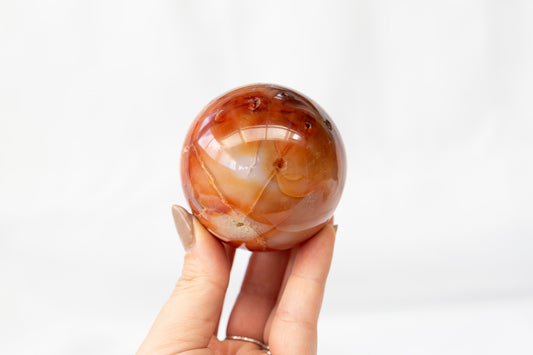 Carnelian Sphere #11