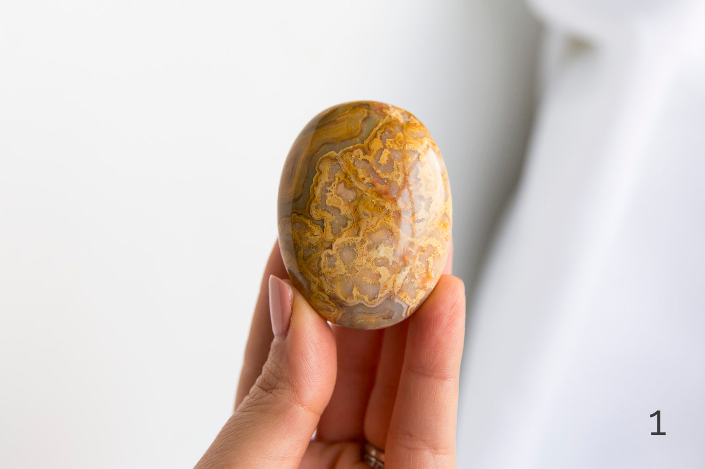 Crazy Lace Agate Palmstones
