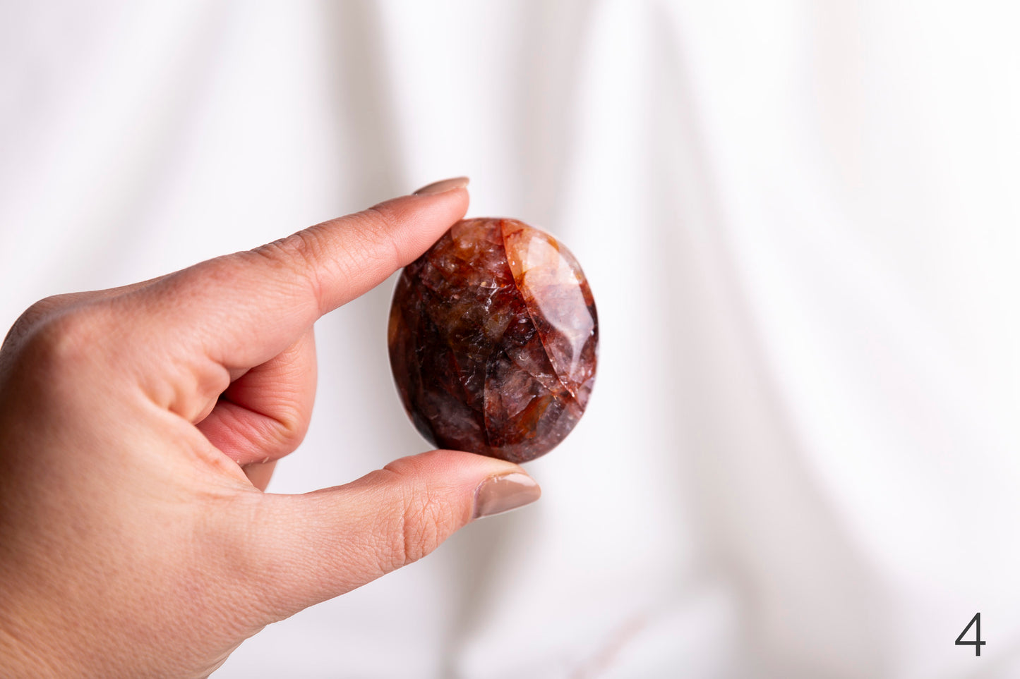 Fire Quartz Palmstones - Premium Crystals + Gifts from Clarity Co. - NZ's Favourite Online Crystal Shop