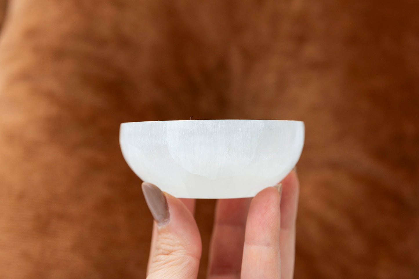 Satin Spar (Selenite) Bowl