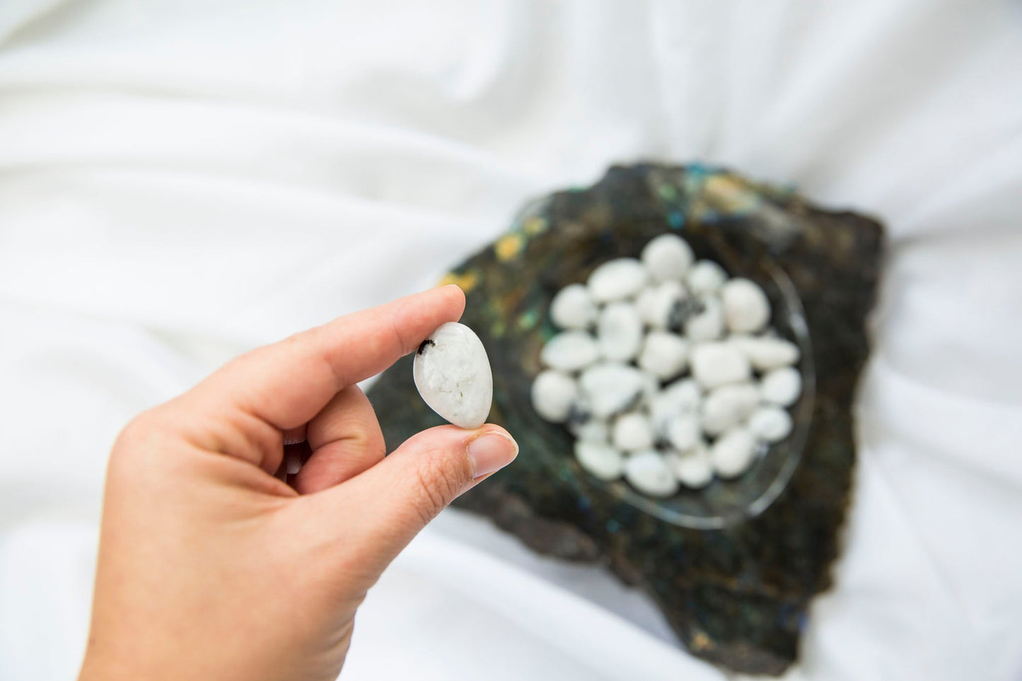 Moonstone Tumbles - Premium Crystals + Gifts from Clarity Co. - NZ's Favourite Online Crystal Shop