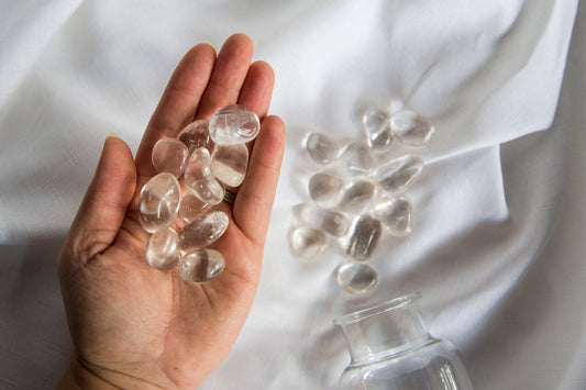 Clear Quartz Tumblestones - Premium Crystals + Gifts from Clarity Co. - NZ's Favourite Online Crystal Shop