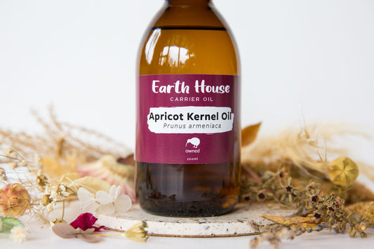 Apricot Kernel Carrier Oil - Earth House - Premium Crystals + Gifts from Earth House - NZ's Favourite Online Crystal Shop