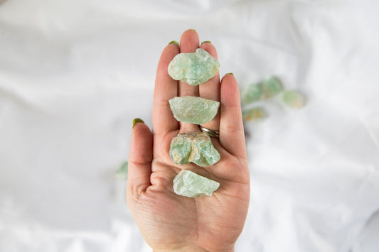 Fluorite Small Rough - Premium Crystals + Gifts from Clarity Co. - NZ's Favourite Online Crystal Shop