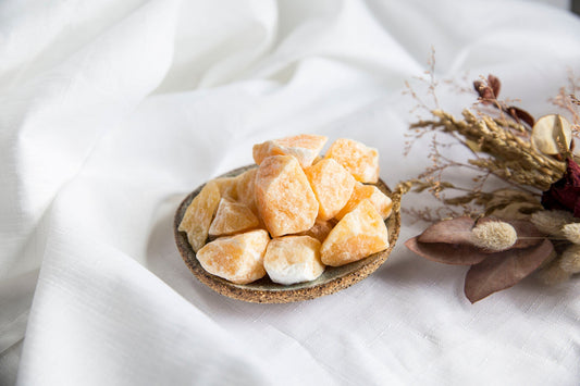 Orange Calcite Rough - Premium Crystals + Gifts from Clarity Co. - NZ's Favourite Online Crystal Shop