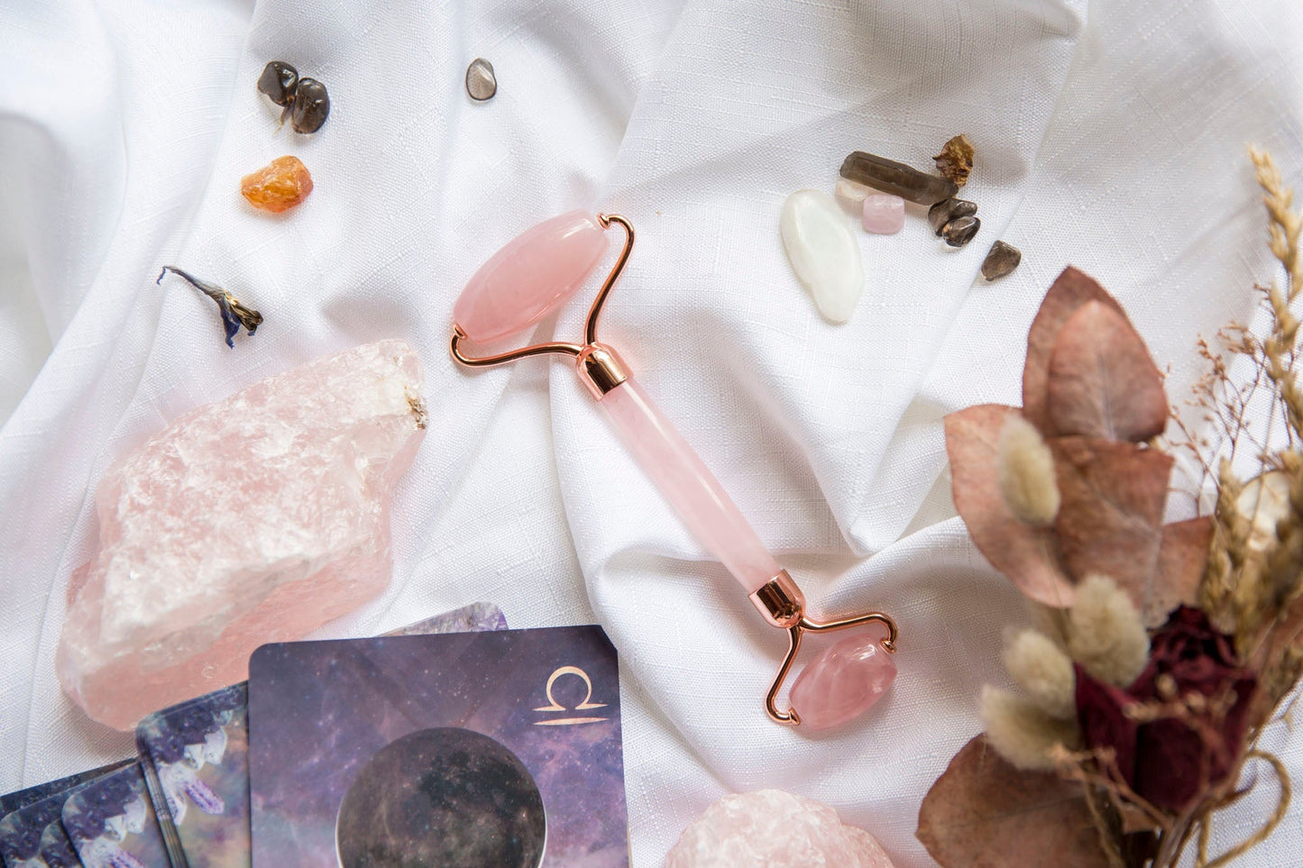 Rose Quartz Facial Roller - Premium Crystals + Gifts from Clarity Co. - NZ's Favourite Online Crystal Shop