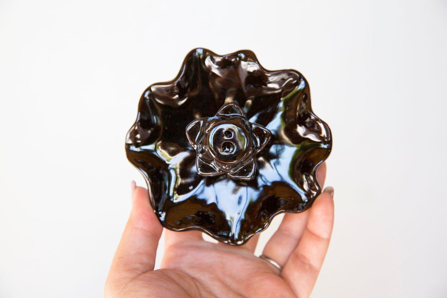 Lotus Pool Backflow Incense Burner - Premium Crystals + Gifts from Clarity Co. - NZ's Favourite Online Crystal Shop