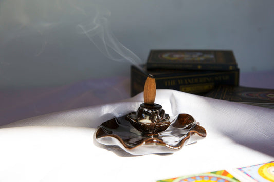 Lotus Pool Backflow Incense Burner - Premium Crystals + Gifts from Clarity Co. - NZ's Favourite Online Crystal Shop