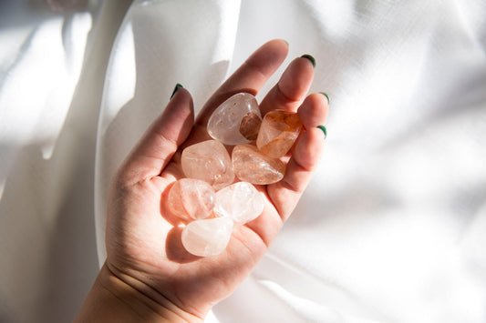 Fire Quartz XL Tumblestones - Premium Crystals + Gifts from Clarity Co. - NZ's Favourite Online Crystal Shop