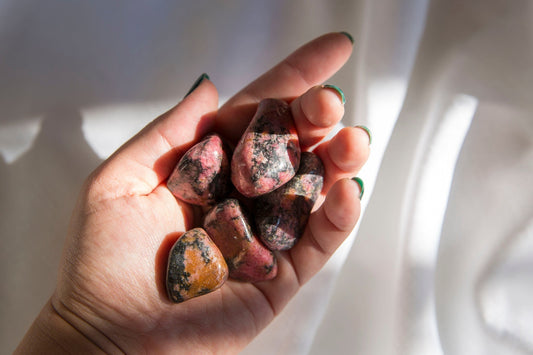 Rhodonite XL Tumblestones - Premium Crystals + Gifts from Clarity Co. - NZ's Favourite Online Crystal Shop