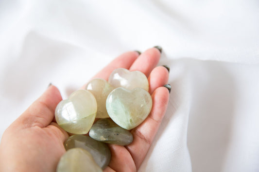 Garnierite Small Hearts - Premium Crystals + Gifts from Clarity Co. - NZ's Favourite Online Crystal Shop