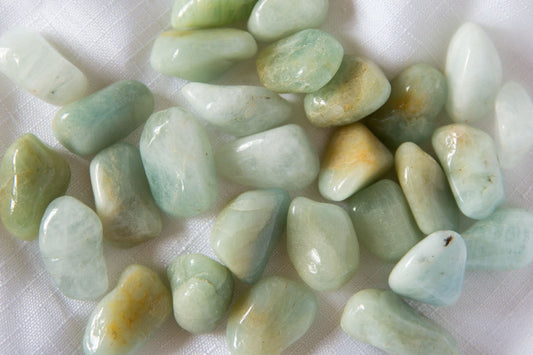 Beryl Tumblestones - Premium Crystals + Gifts from Clarity Co. - NZ's Favourite Online Crystal Shop