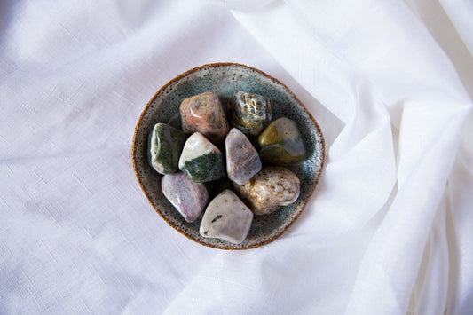 Ocean Jasper XL Tumblestones - Premium Crystals + Gifts from Clarity Co. - NZ's Favourite Online Crystal Shop
