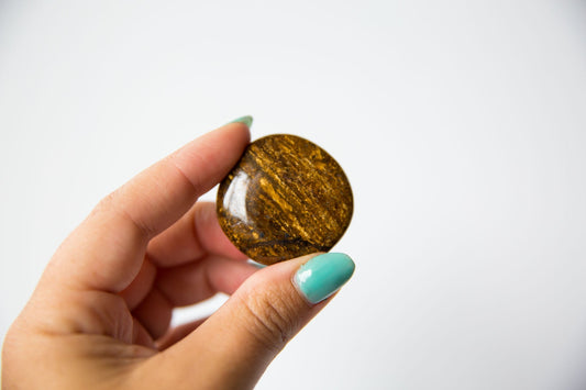 Bronzite Flatstone - Premium Crystals + Gifts from Clarity Co. - NZ's Favourite Online Crystal Shop