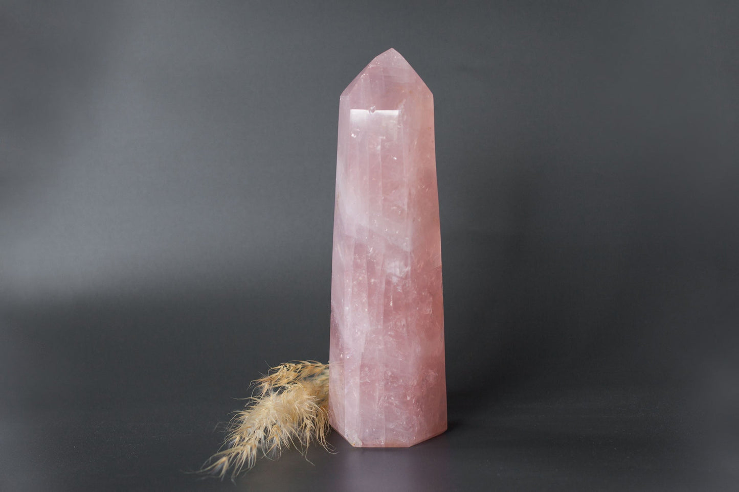 Rose Quartz XL Tower #6 - Premium Crystals + Gifts from Clarity Co. - NZ's Favourite Online Crystal Shop
