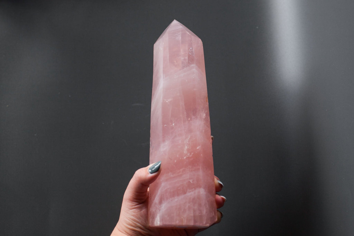 Rose Quartz XL Tower #6 - Premium Crystals + Gifts from Clarity Co. - NZ's Favourite Online Crystal Shop