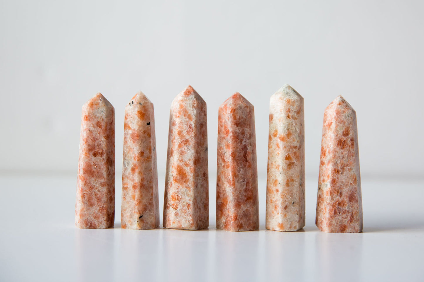 Sunstone Polished Points - Premium Crystals + Gifts from Clarity Co. - NZ's Favourite Online Crystal Shop