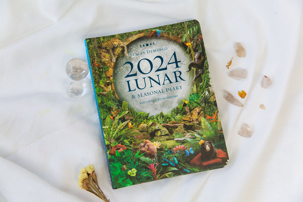 2024 Lunar + Seasonal Diary Southern Hemisphere - Stacey DeMarco | Clarity Co. NZ Online Crystal Shop