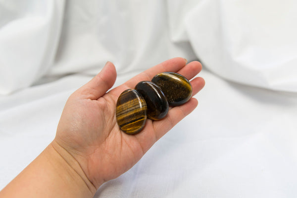 Tiger's Eye Palmstones - Premium Crystals + Gifts from Clarity Co. - NZ's Favourite Online Crystal Shop