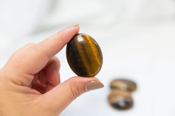 Tiger's Eye Palmstones - Premium Crystals + Gifts from Clarity Co. - NZ's Favourite Online Crystal Shop