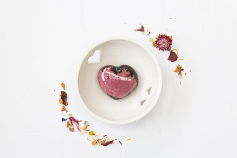 Rhodonite Heart #3 - Premium Crystals + Gifts from Clarity Co. - NZ's Favourite Online Crystal Shop