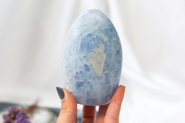 Blue Calcite Freeform #7 - Premium Crystals + Gifts from Clarity Co. - NZ's Favourite Online Crystal Shop