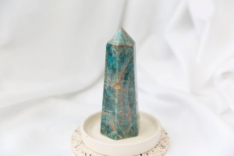 Apatite Tower #5 - Premium Crystals + Gifts from Clarity Co. - NZ's Favourite Online Crystal Shop