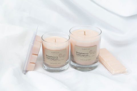 Raspberry Lamington - Scented Soy Wax Melts - Premium Crystals + Gifts from Clarity Co. - NZ's Favourite Online Crystal Shop