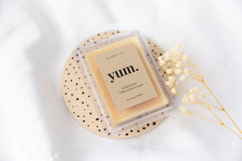 Yum - Scented Soy Wax Melts - Premium Crystals + Gifts from Clarity Co. - NZ's Favourite Online Crystal Shop