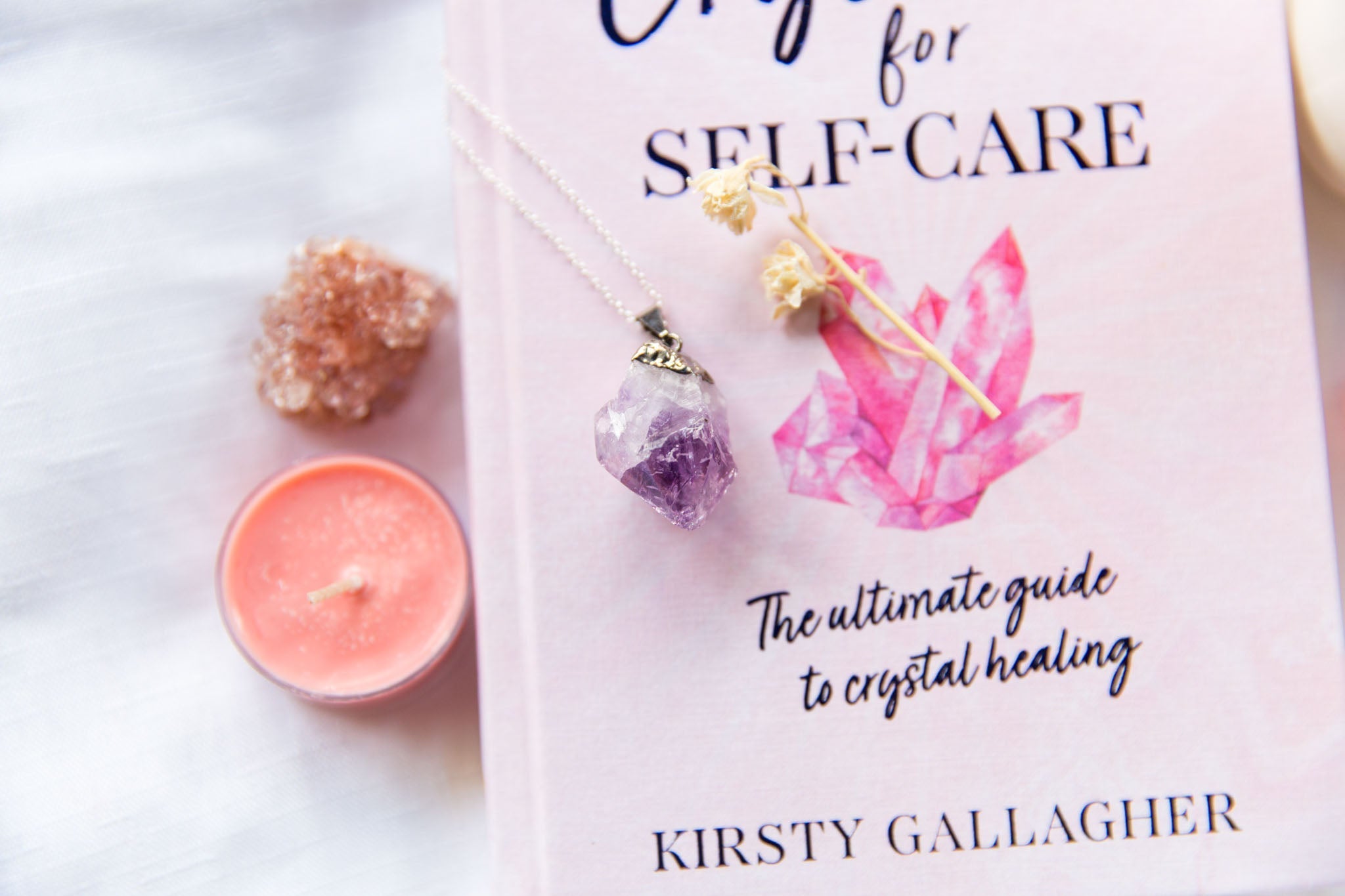 Amethyst Black Metal Capped Raw Point Necklace - Premium Crystals + Gifts from Clarity Co. - NZ's Favourite Online Crystal Shop