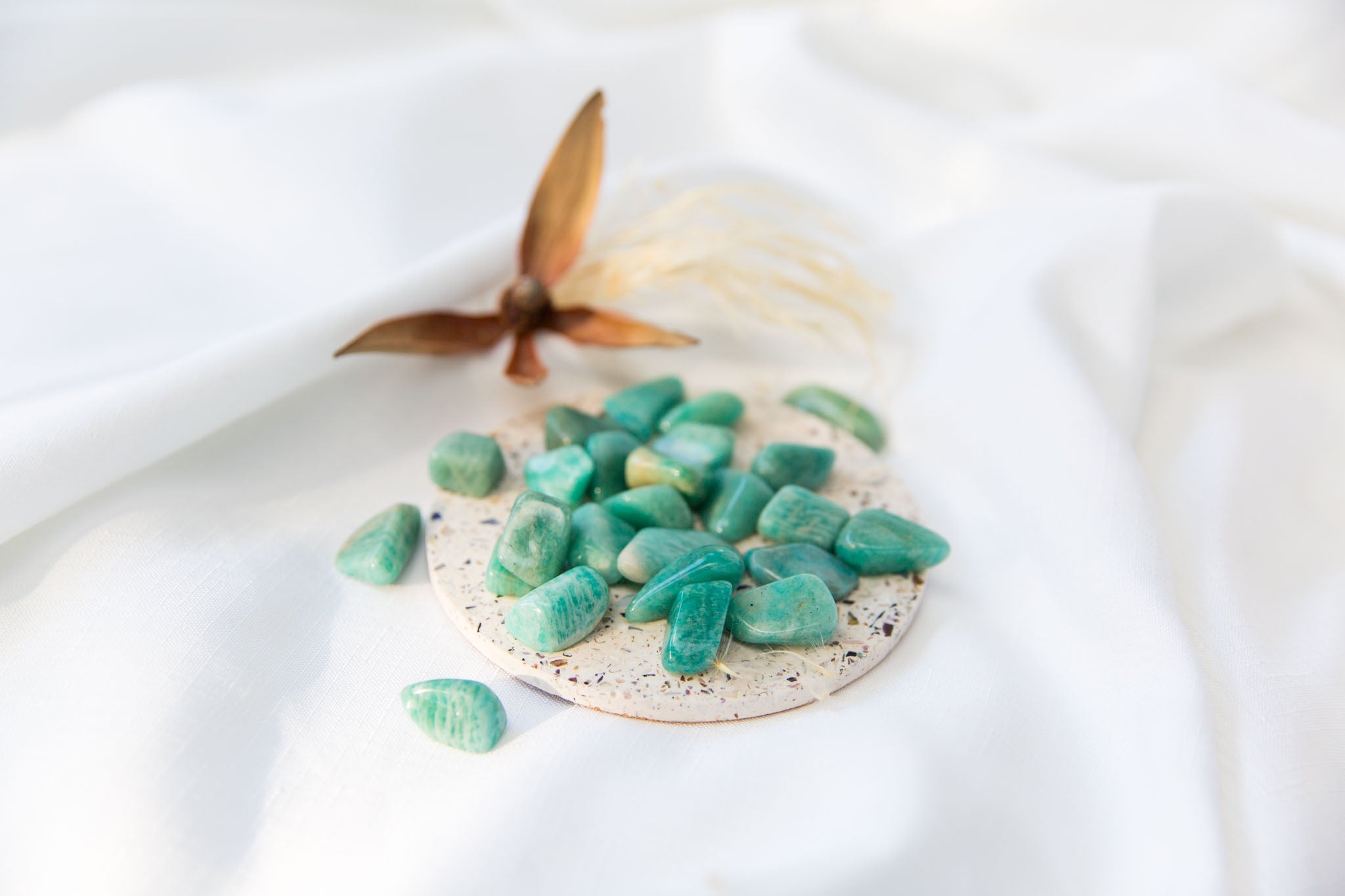 Amazonite Tumblestone - Premium Crystals + Gifts from Clarity Co. - NZ's Favourite Online Crystal Shop