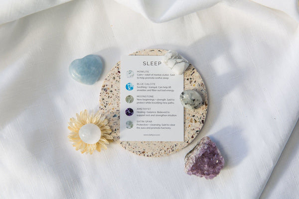 Sleep Support Crystal Kit - Premium Crystals + Gifts from Clarity Co. - NZ's Favourite Online Crystal Shop