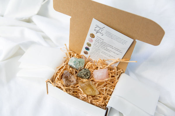 Good Vibes Set - Premium Crystals + Gifts from Clarity Co. - NZ's Favourite Online Crystal Shop