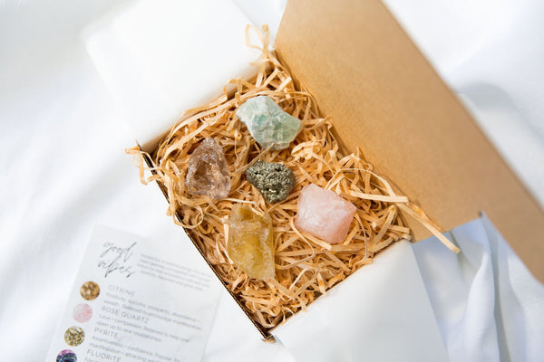 Good Vibes Set - Premium Crystals + Gifts from Clarity Co. - NZ's Favourite Online Crystal Shop