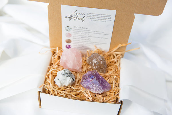 Divine Motherhood Set - Premium Crystals + Gifts from Clarity Co. - NZ's Favourite Online Crystal Shop