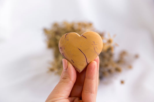High Atlas Mountain Jasper Heart  #3