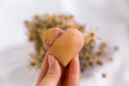 High Atlas Mountain Jasper Heart  #3
