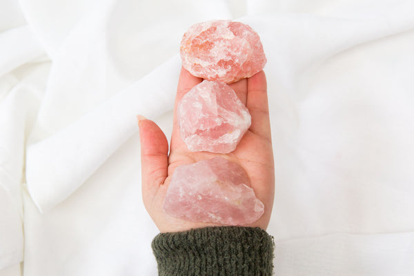 Rose Quartz Rough (medium)