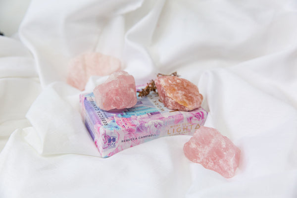 Rose Quartz Rough (medium)