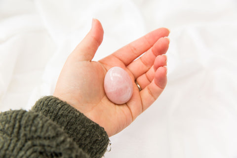 Rose Quartz Egg - Premium Crystals + Gifts from Clarity Co. - NZ's Favourite Online Crystal Shop