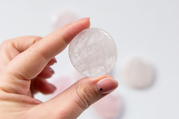 Rose Quartz Flatstones - Premium Crystals + Gifts from Clarity Co. - NZ's Favourite Online Crystal Shop