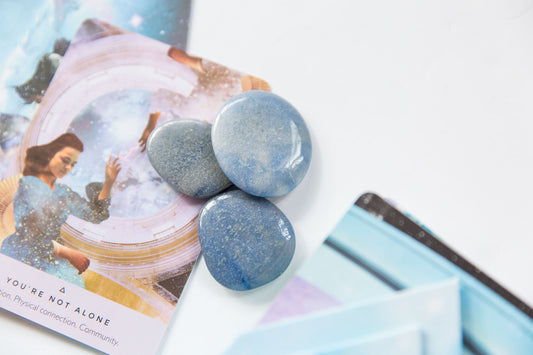 Blue Quartz Flatstones - Premium Crystals + Gifts from Clarity Co. - NZ's Favourite Online Crystal Shop